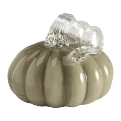Pumpkin dekoration 10 cm, Khaki