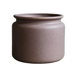 Pure kruka brun, Mini Ø10 cm