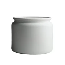 Pure kruka vit, liten, Ø16 cm