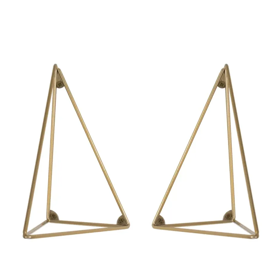 Pythagoras Brackets 2-pack, mässing