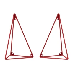Pythagoras Brackets 2-pack, Red