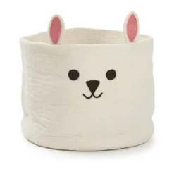 Rabbit korg Ø40 cm, Vit