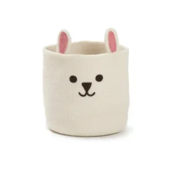 Rabbit korg Ø20 cm, Vit