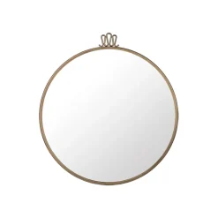 Randaccio spegel, antique brass, medium