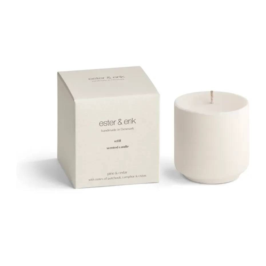 Refill ester & erik doftljus, Pine & cedar