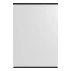 Rektangulär väggspegel 70x100 cm, Black