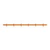 Relief kroklist medium 82 cm, Orange