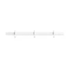 Relief kroklist small 41 cm, Vit