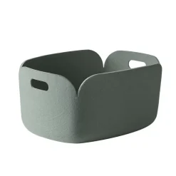 Restore förvaringskorg, Dusty green (blekgrön)