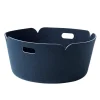Restore förvaringskorg rund, Midnight blue (blå)