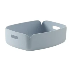 Restore tray förvaringskorg låg, Light Blue
