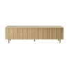 Rib sideboard låg, Oak