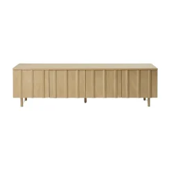 Rib sideboard låg, Oak