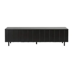 Rib sideboard låg, Soft Black