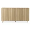 Rib sideboard 45x159 cm, Oak