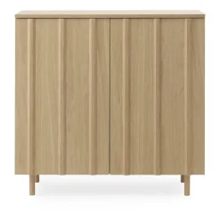 Rib skåp 96x98,5 cm, Oak