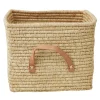 Rice raffia förvaringskorg, Natur
