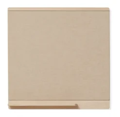 Rim anslagstavla 75x75 cm, Vit ek