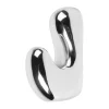 Roberta krok 10x6 cm, Silver finish