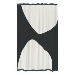 Rock duschdraperi 150x200 cm, Black
