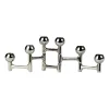 Round Folding ljusstake 28x15 cm, Silver