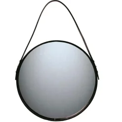 Ørskov spegel svart, Ø 50 cm
