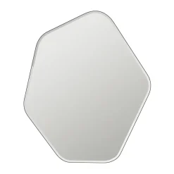 Ruby väggspegel 60x50 cm, Clear-black