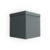 Rug Solid organizer 30x30x30 cm, Grey