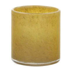 SAGA ljuslykta M Ø12 cm, Tan