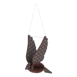 Sagalin Bird Ornament julhänge, Brown