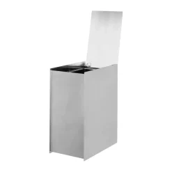 Sama soptunna, Brushed stainless steel