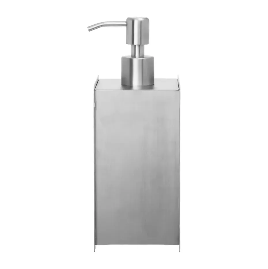 Sama tvålpump, Brushed stainless steel