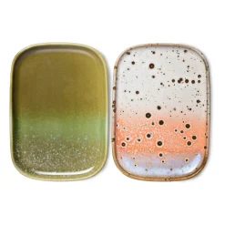 70's bricka liten 2-pack, Asteroids / Grass