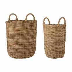Sede korg 2-pack, Brun