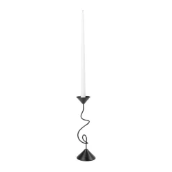 Selma ljusstake 26,5 cm, Black
