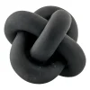Serafina dekoration knut 13 cm, Black