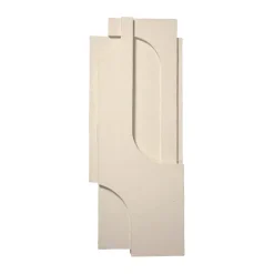 Serif Relief väggdekoration L, Off white