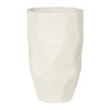 Serra vas 27 cm, White