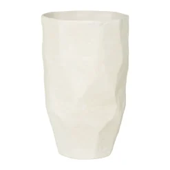 Serra vas 27 cm, White