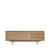 Shadow sideboard, Ek-Wax oil 3 dörrar 3 lådor