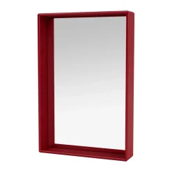 Shelfie colour frame spegel 46,8x69,6 cm, Beetroot
