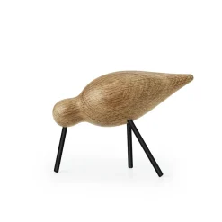 Shorebird ek-svart, mellan