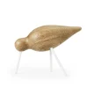 Shorebird ek-vit, mellan