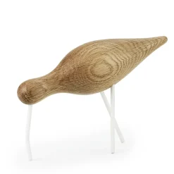Shorebird ek-vit, stor