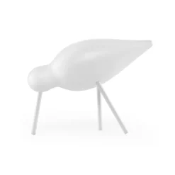 Shorebird vit, mellan