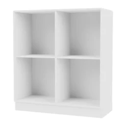 SHOW hylla 69,6x69,6 cm, sockel 7 cm, 101-NewWhite