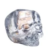 Skull ljuslykta 8,5 cm, klarglas