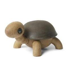 Slowy sköldpadda dekoration 7 cm, Ek-ask