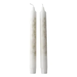 Slåpeblom kronljus 2-pack, Grå