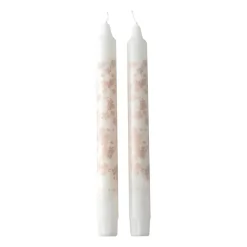 Slåpeblom kronljus 2-pack, Rosa